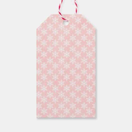 Pastel Gingerbread Sugar Castel Cake Geschenkanhänger (Rückseite)