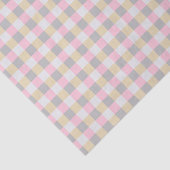 Pastel Gingham Kariert Tissue Paper Seidenpapier (Ausschnitt)