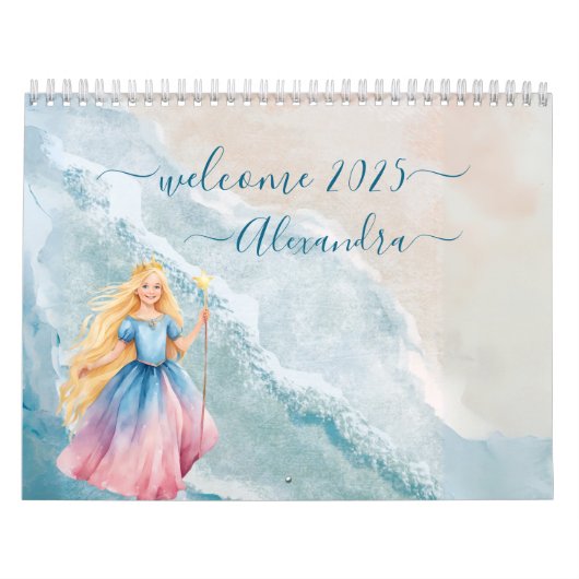 Pastel Girl Beach Adventure Kalender (Titelbild)