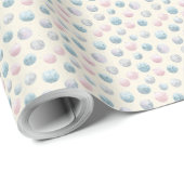 Pastel Glam Disco Ball Ornament Christmas Tree Geschenkpapier (Rolleneckpunkt)