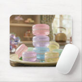 Pastel Glass Macaron Cookies   Mousepad (Mit Mouse)