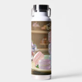 Pastel Glass Macaron Cookies Personalized  Trinkflasche (Vorne)