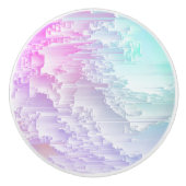 Pastel Glitch Keramikknauf (Vorderseite)