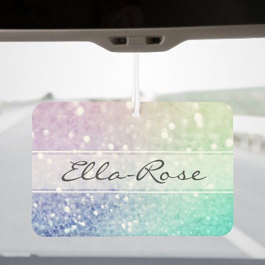 Pastel Glitzer Bokeh HintergrundGlam Elegant Glitt Autolufterfrischer