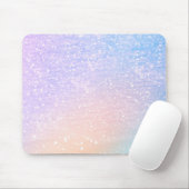 Pastel Glitzer Moderner Glam Office Computer Mousepad (Mit Mouse)