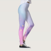 Pastel-Glitzer-Nebel Leggings (Rechts)