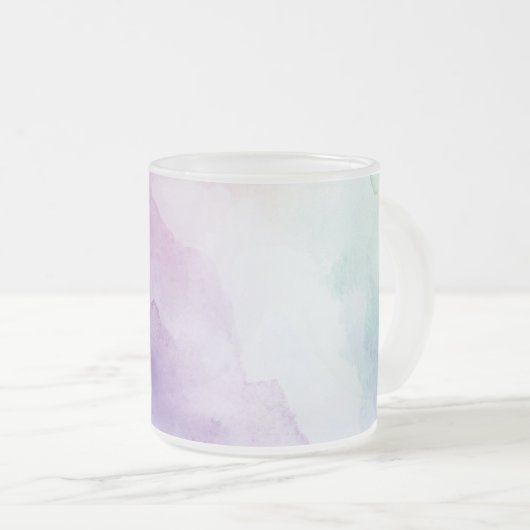 Pastel Glow Glass Mattglastasse (VorderseiteRechts)
