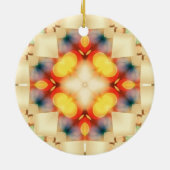 Pastel Glow Inner Light : Gold Blue Pink Ornament (Hinten)