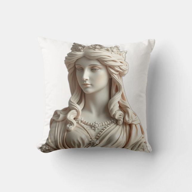 Pastel Goddess Statue Artwork Kissen (Vorderseite)