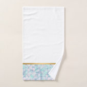 PASTEL GOLD MERMAID BADEZIMMER TOWEL SET (Handtuch)