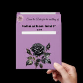 Pastel Goth Art Hochzeit Stationery Witchy Save The Date