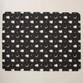 Pastel-Goth-Ästhetik Halloween Sherpadecke (Vorderseite (Horizontal))