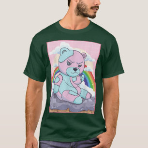 Pastel Goth Ästhetik Kawaii Bear Voodoo Doll Yami T-Shirt