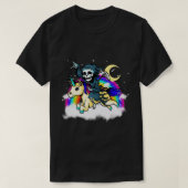 Pastel Goth Ästhetischer Grim Sensenmann Unicori R T-Shirt (Design vorne)