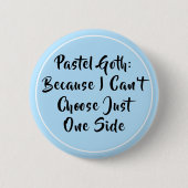 Pastel Goth Button (Vorderseite)