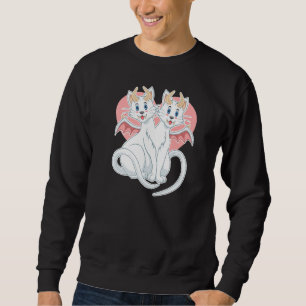 Pastel Goth Cat Demon Pastel Culture Baphomet Sweatshirt