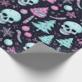 Pastel Goth Christmas Geschenkpapier (Ecke)