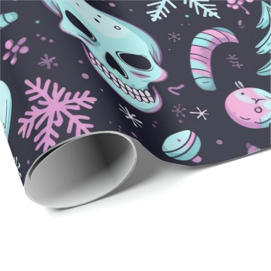 Pastel Goth Christmas Geschenkpapier (Rolleneckpunkt)