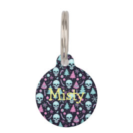 Pastel Goth Christmas Haustiermarke