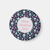 Pastel Goth Christmas Magnet (Vorne)