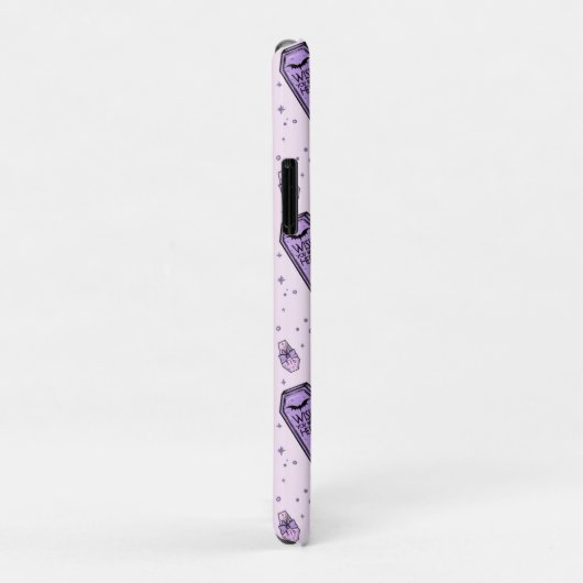 Pastel Goth Coffins Muster Case-Mate iPhone Hülle (Hinten/Rechts)