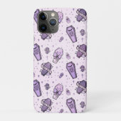 Pastel Goth Coffins Muster Case-Mate iPhone Hülle (Rückseite)