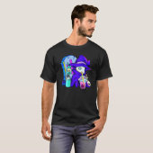 Pastel Goth Cute Creepy Plague Doctor Boba Bubble T-Shirt (Vorne ganz)