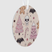 Pastel goth emo Christmas Ornament (Vorderseite)