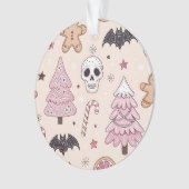 Pastel goth emo Christmas Ornament (Vorderseite)