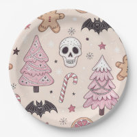 Pastel goth emo Christmas