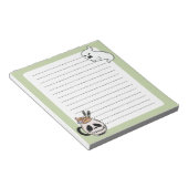 Pastel Goth Ghoul & Ghost Notizblock (angewinkelt)