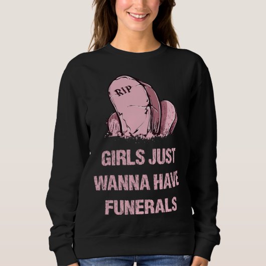 Pastel Goth Gothic Pink Grave  For Women Girls Sweatshirt (Vorderseite)