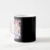 Pastel Goth Grim Sensenmann Xmas Halloween Easy Co Kaffeetasse (Vorderseite Links)