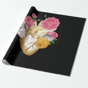 Pastel Goth Kardiologe Anatomisches menschliches H Geschenkpapier