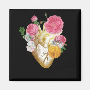 Pastel Goth Kardiologe Anatomisches menschliches H Magnet