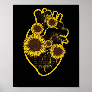 Pastel Goth Kardiologe Anatomisches menschliches H Poster