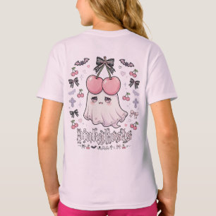 Pastel Goth Kirsch-Geist T-Shirt Jirai Kei Kawaii