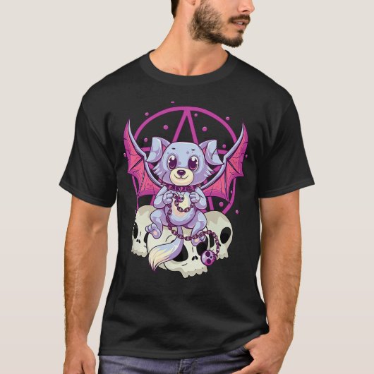 Pastel Goth Kleidung Kawaii Niedlich Japanisch Yam T-Shirt (Vorderseite)