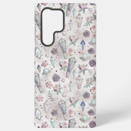 Pastel Goth Kristalle und Rose - Mystische Hexerei Samsung Galaxy Hülle