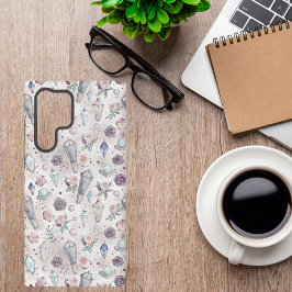 Pastel Goth Kristalle und Rose - Mystische Hexerei Samsung Galaxy Hülle