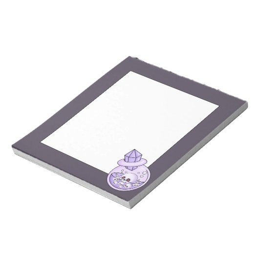 Pastel Goth Liebe Notizblock (Rotiert)