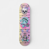 Pastel Goth Nightmare Skateboard (Vorne)