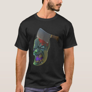 Pastel Goth Ork Face Fictional Monster Ogre Riese T-Shirt