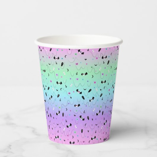 Pastel Goth Pappbecher (Rückseite)