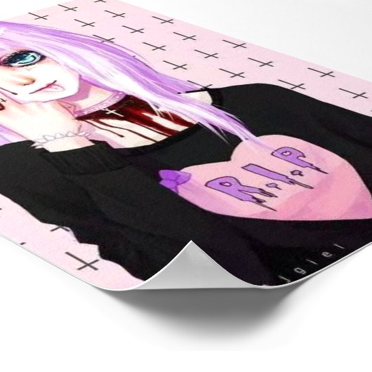 Pastel Goth Poster (Ecke)