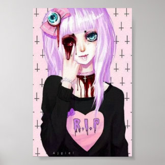 Pastel Goth Poster