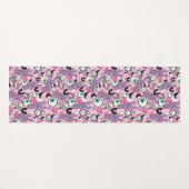 Pastel Goth Rockabilly Spooky Yogamatte (Vorderseite (Horizontal))