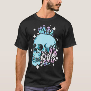 Pastel Goth Skull Ästhetik Gothic Emo Soft Goth T-Shirt