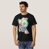 Pastel Goth Teddy Bear  T-Shirt (Vorne ganz)