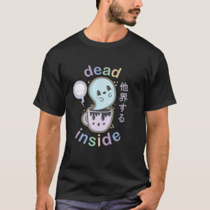 Pastel-Goth-Toter-inside-Coffee-Geist-gruselig-süß T-Shirt